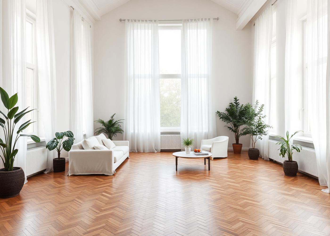 Compact bright Amsterdam apartment interior